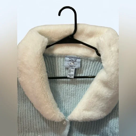 Sanrio FOREVER 21 PLUS SIZE HELLO KITTY AND FRIENDS 🩷 CARDIGAN SWEATER - 1X - Picture 8 of 10